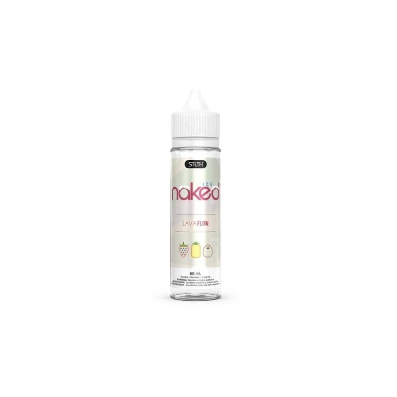 NAKED LAVA FLOW - FRESA, PIA Y COCO 60 ML