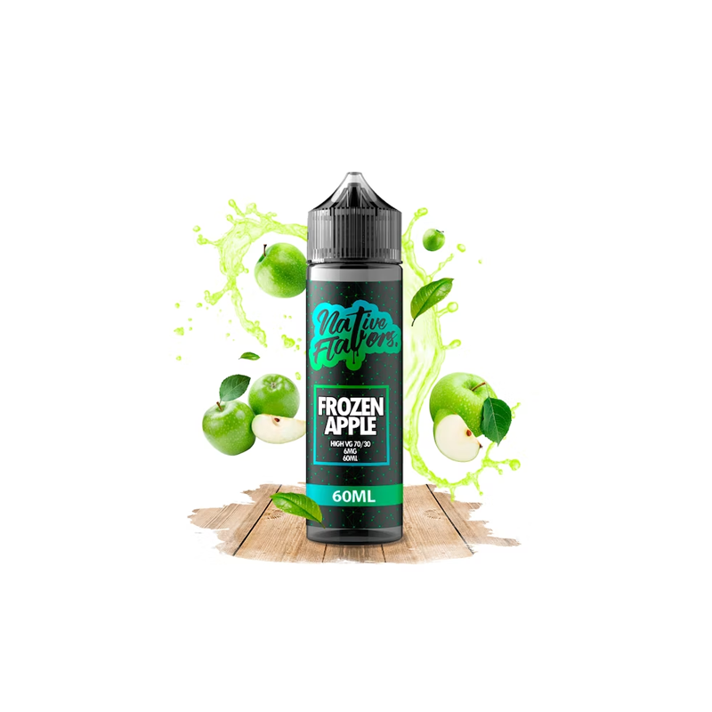 FROZEN APPLE| NATIVE FLAVORS PREMIUM E-LIQUID 60 ML