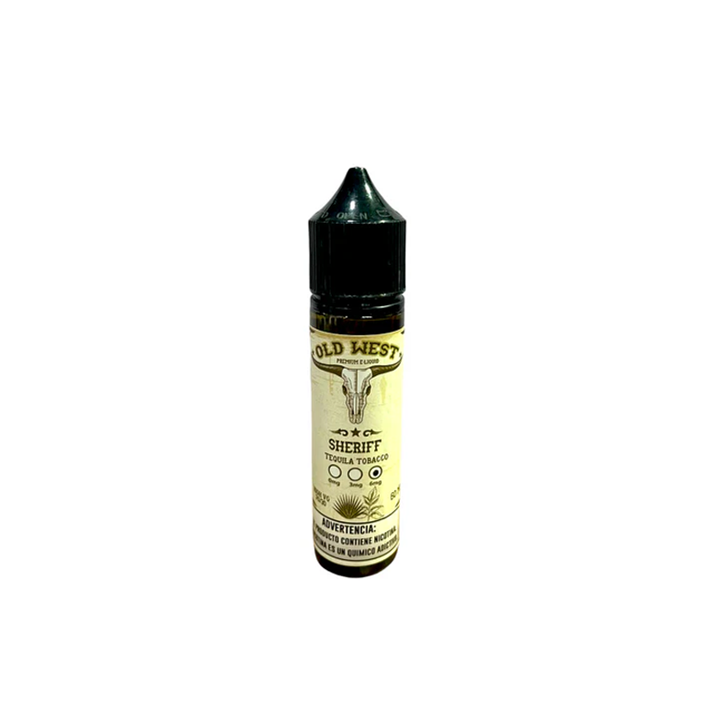 SHERIFF | OLD WEST PREMIUM E-LIQUID 60 ML (DUPLICADO)