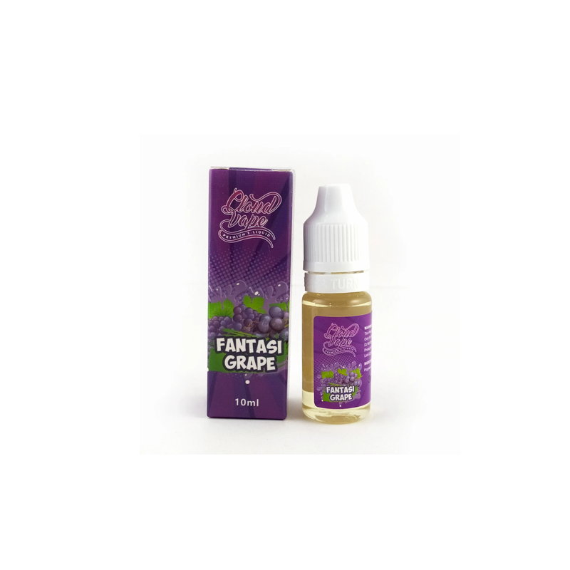 FANTASY GRAPE | CLOUD VAPE PREMIUM E-LIQUID 10 ML (DUPLICADO)