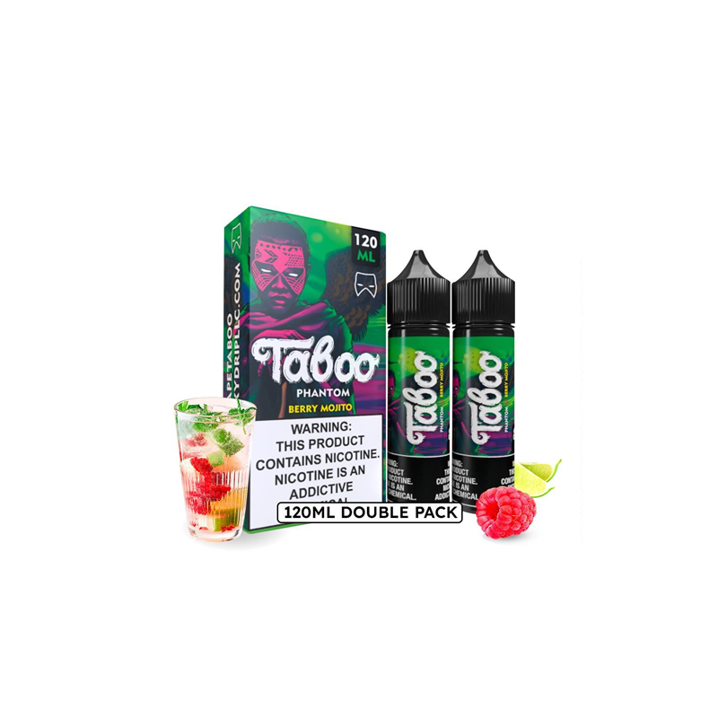 BERRY MOJITO | TABOO PACK 2 60 ML (120 ML)