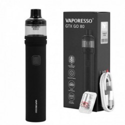 VAPORESSO GTX GO 80 + LIQUIDO DE REGALO