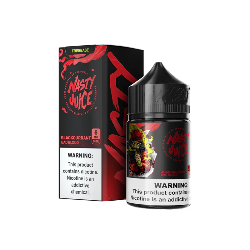 NASTY JUICE BLACKCURRANT  BAD BLOOD 60 ML