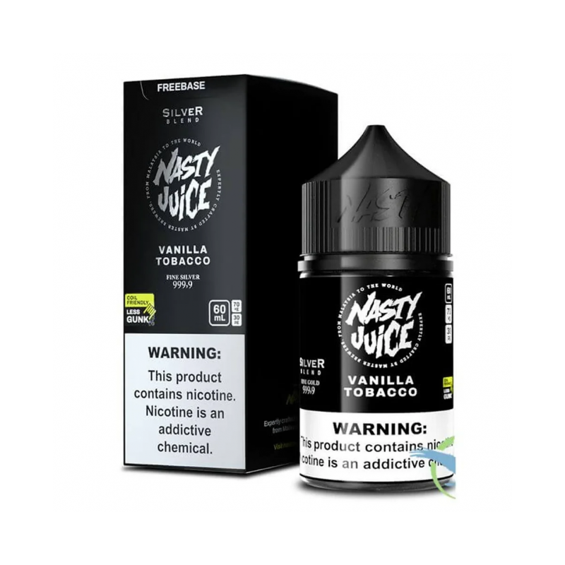 NASTY JUICE VANILLA TOBACCO SILVER BLEND 60 ML