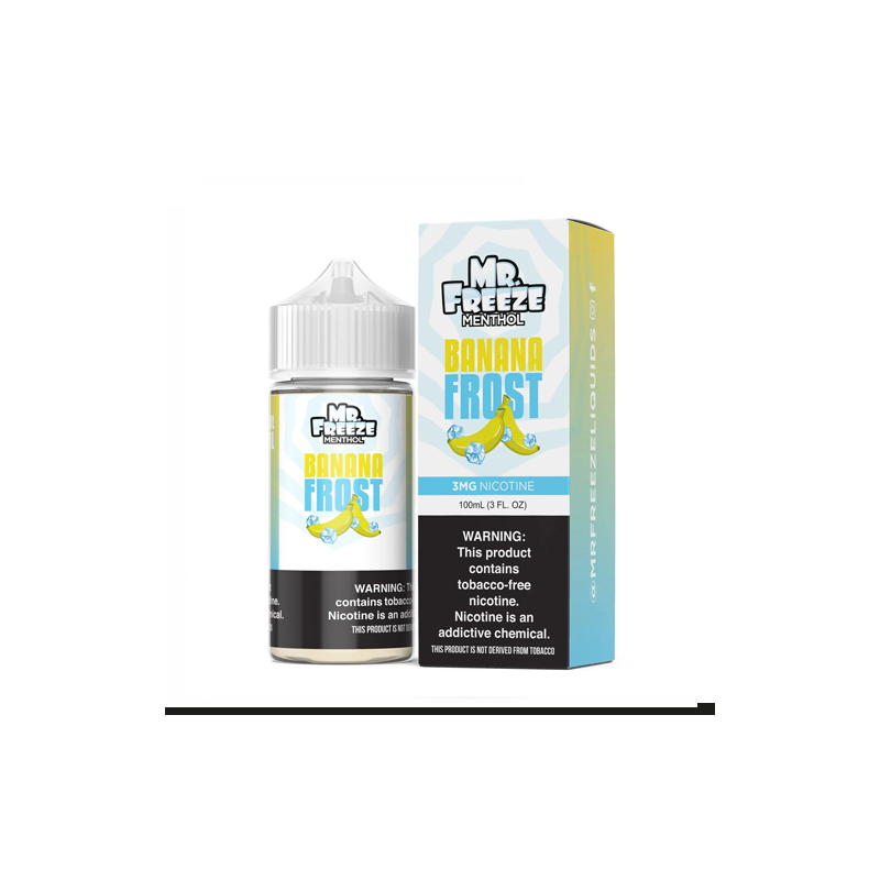 Mr Freeze Banana Frost Ice 100 Ml E Liquid