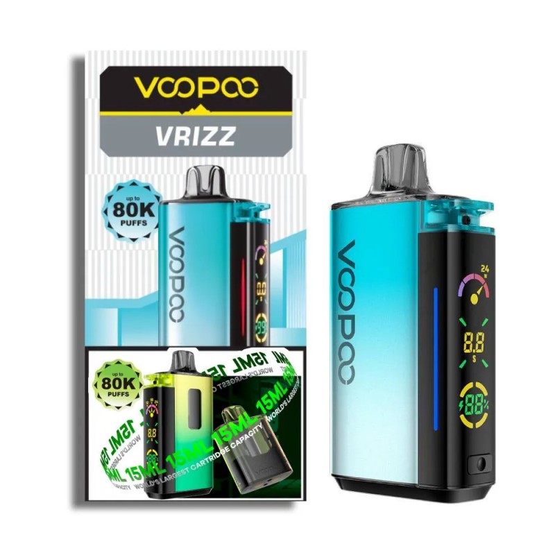 VOOPOO VRIZZ 80K PANTALLA LED + LIQUIDO
