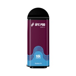 BLACKBERRY ICE + Life Pod 10k Puffs + Kit Completo