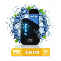 BLUE RAZZ + LIFE POD 10K...