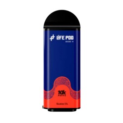 BLUEBERRY WATERMELON+ LIFE POD 10K PUFFS + KIT COMPLETO