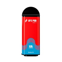CHERRY LIME ICE + LIFE POD 10K PUFFS + KIT COMPLETO