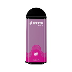 DRAGON BLUE RAZZ + LIFE POD 10K PUFFS + KIT COMPLETO